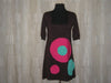 FLOWERED OR CIRCLED DRESS